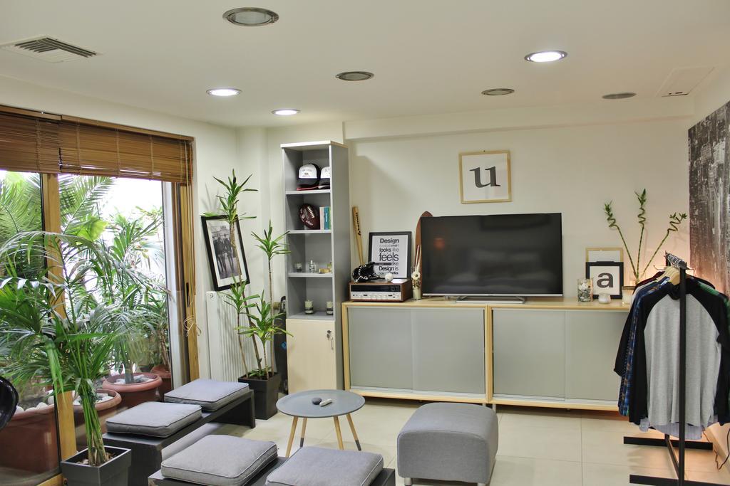 Luxurious Loft With Garden Atenas Exterior foto